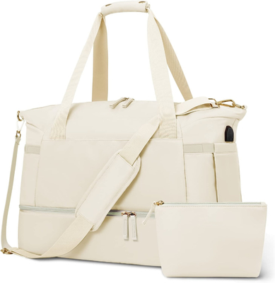 comprar Mujeres de noche de fin de semana bolsas con puerto de carga y compartimiento de zapatos online manufacture