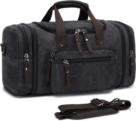 comprar Contiene 50L de artículos individuales diarios de lienzo bolso de viaje de fin de semana online manufacture
