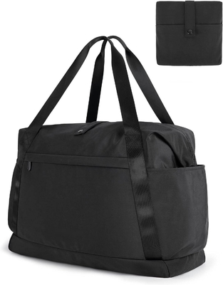 comprar Bolso de viaje negro plegable seco y húmedo ligero de llevar con correa de hombro online manufacture