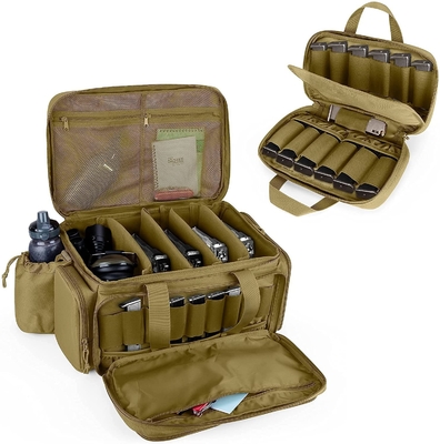 comprar Pistola de mano Bolsa de pistola pequeña a medida Revista de caqui a prueba de agua Almacenamiento 16x12x9