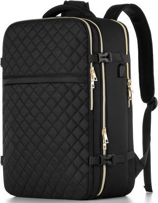 comprar Llevado en vuelo grande, resistente al agua, anti robo, bolso de viaje, portátil de 17 pulgadas, con puerto de carga USB. online manufacture