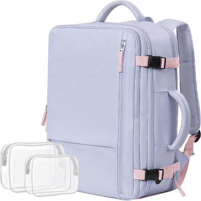 comprar Purple 17.3 pulgadas portátil de la aerolínea aprobado llevar el equipaje como artículos personales fin de semana senderismo bolsa de viaje para mujeres online manufacture