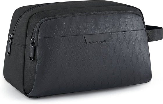 comprar Bolso de viaje negro de gran capacidad a medida Resistente al agua artículos de tocador afeitado para hombres online manufacture