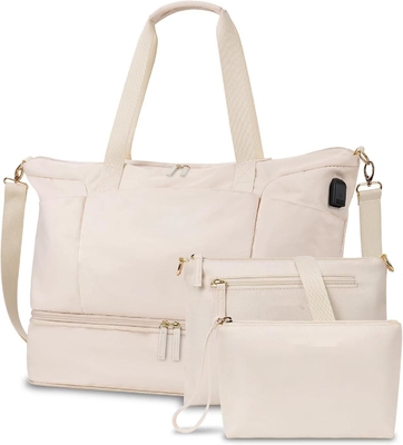 comprar Bolso de viaje de fin de semana de bolsa de viaje con compartimiento para zapatos y bolsillo húmedo online manufacture