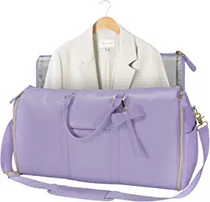 comprar Bolsa de equipaje de viaje de mujer de cuero de PU con bolsa de zapatos maleta colgante online manufacture
