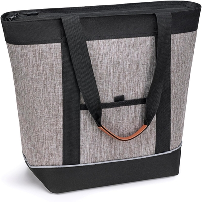 comprar Transporte Bolsa de refrigerador de viaje aislada grande reutilizable de comestibles picnic personalizado para alimentos fríos o calientes online manufacture