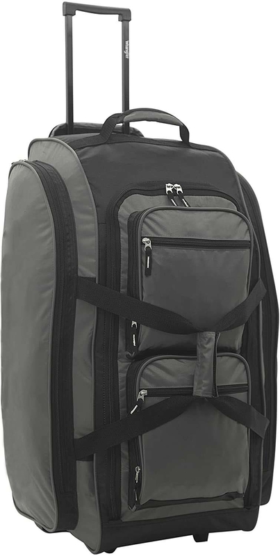 Xl bolsas de viaje de ruedas para mujeres con compartimiento para zapatos 21 20 19 18 pulgadas