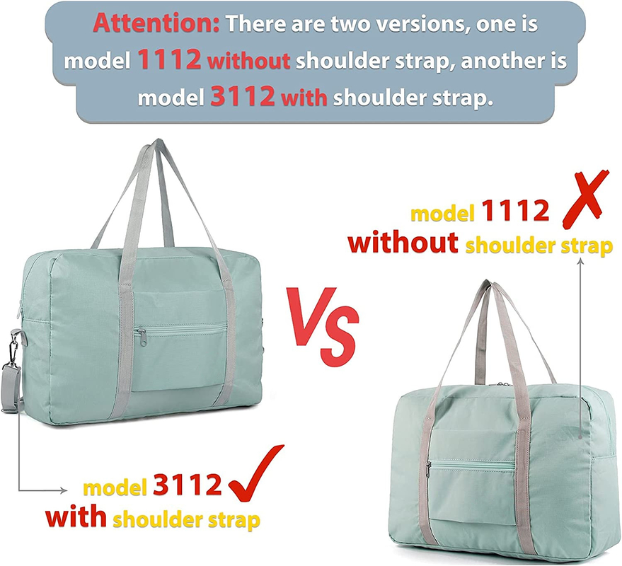 Xl 100l Bolso de viaje plegable personalizado para equipaje Gimnasio Deportivo grande 18x13x6.3 