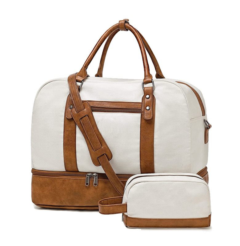 Bolsas de viaje con estilo con compartimiento de computadora portátil 19 pulgadas 19.7 x 9.8 x 14.6 