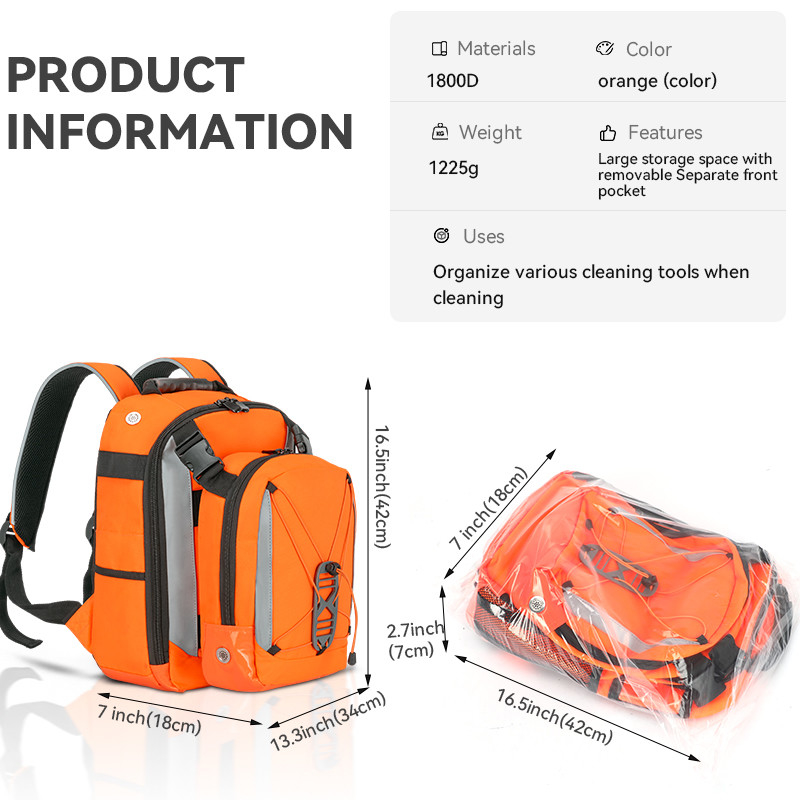 2024 Nuevo diseño de alta calidad de gran capacidad multifunción bolso de limpieza personalizado para viajes