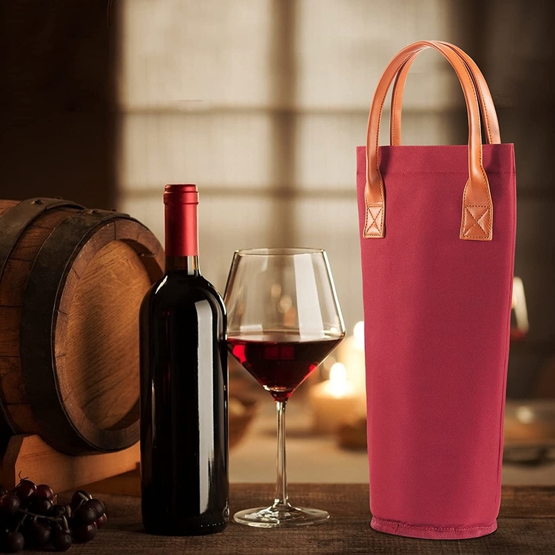 Bolsa de hielo aislada redonda portátil para bebés Botellas de vino Bolsa de hielo pequeña 4x14