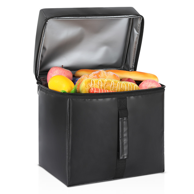 Compras de comestibles Bolsa de enfriador térmico aislada para pizza de helado 11.8 pulgadas