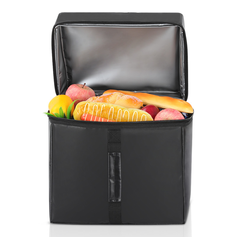 Compras de comestibles Bolsa de enfriador térmico aislada para pizza de helado 11.8 pulgadas