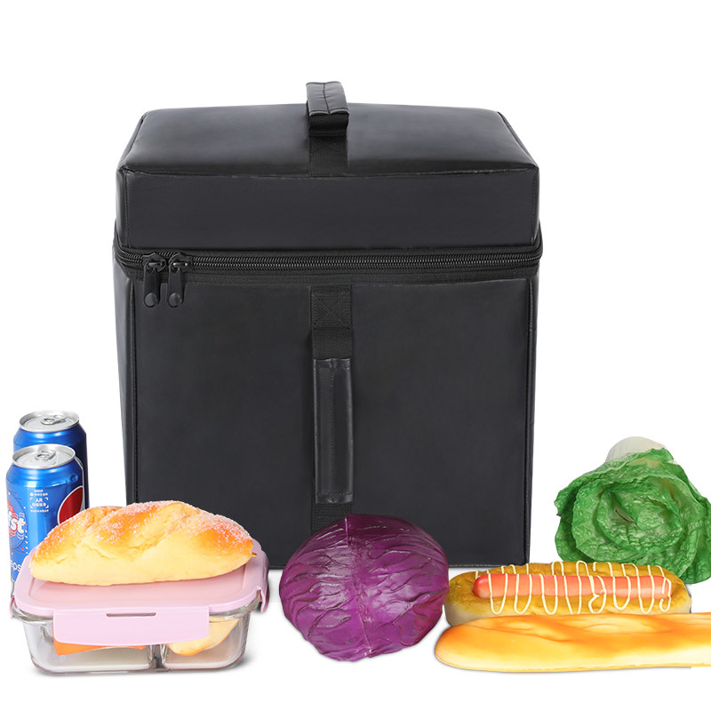 Compras de comestibles Bolsa de enfriador térmico aislada para pizza de helado 11.8 pulgadas