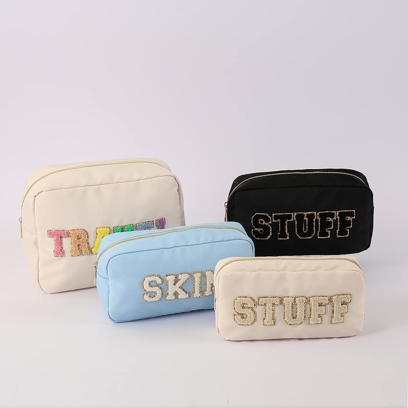 Bolso de maquillaje impermeable, bolso cosmético para mujeres.