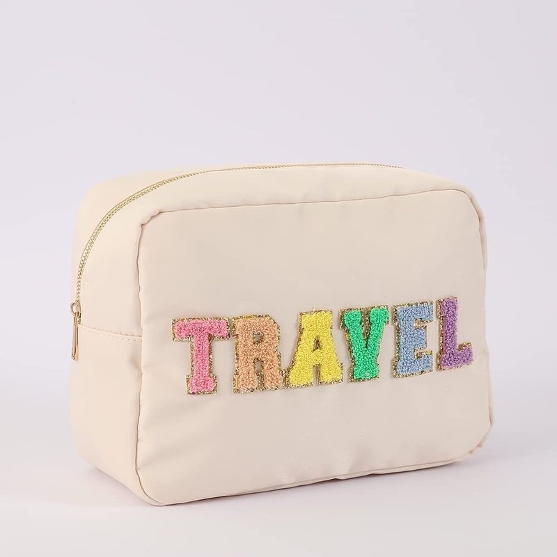 Bolso de maquillaje impermeable, bolso cosmético para mujeres.