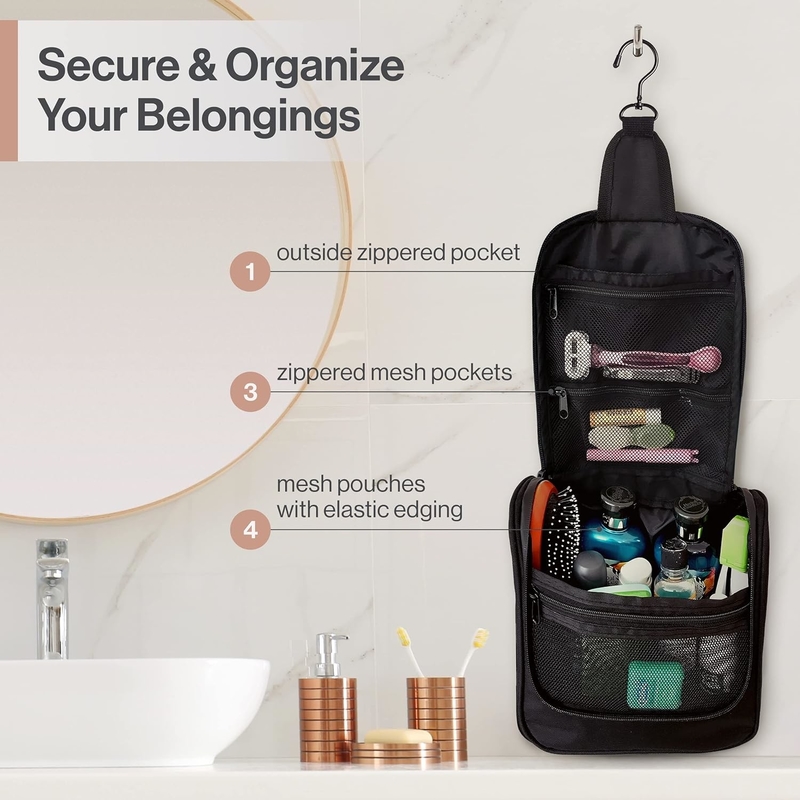 Bolsa de ropa de baño de viaje para maquillaje y afeitado