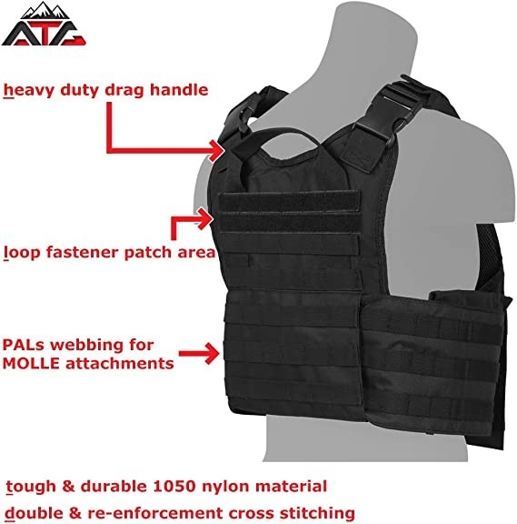 Bolsillo de armas personalizado con bolsas de revistas adherentes de malla 3D de 34