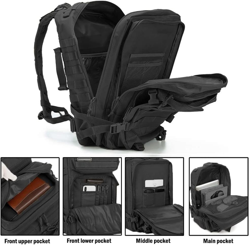 1.3 libras de cerradura bolso de pistola personalizado para múltiples armas de mano resistente al agua resistente a los golpes