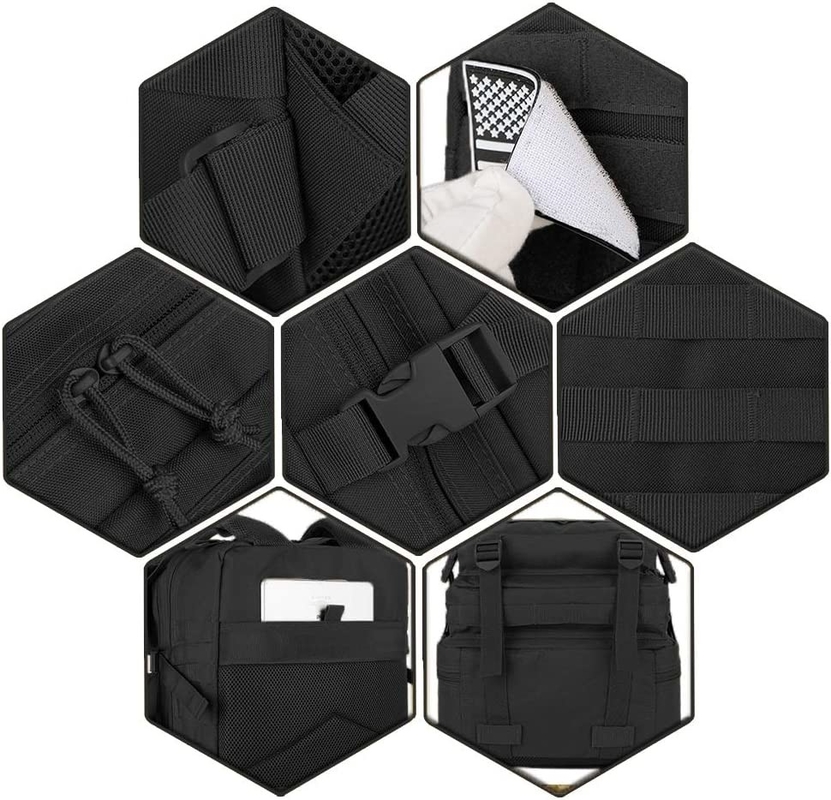1.3 libras de cerradura bolso de pistola personalizado para múltiples armas de mano resistente al agua resistente a los golpes