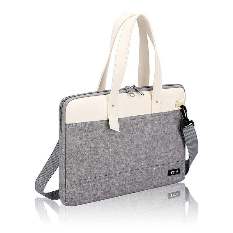 Bolsas de trabajo para 15.6 pulgadas Bolsa portátil mujer Mochila impermeable Manga