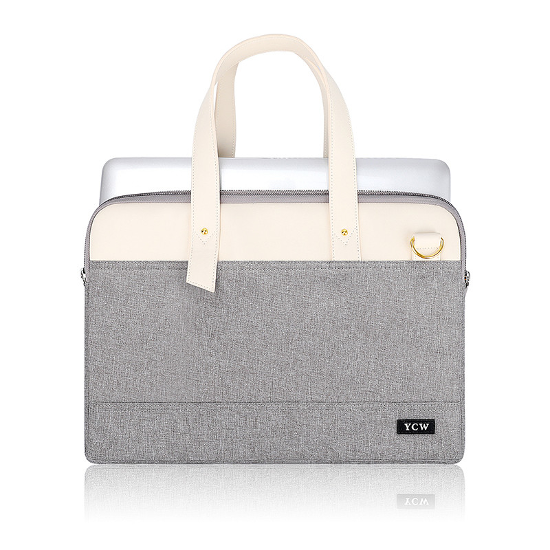Bolsas de trabajo para 15.6 pulgadas Bolsa portátil mujer Mochila impermeable Manga