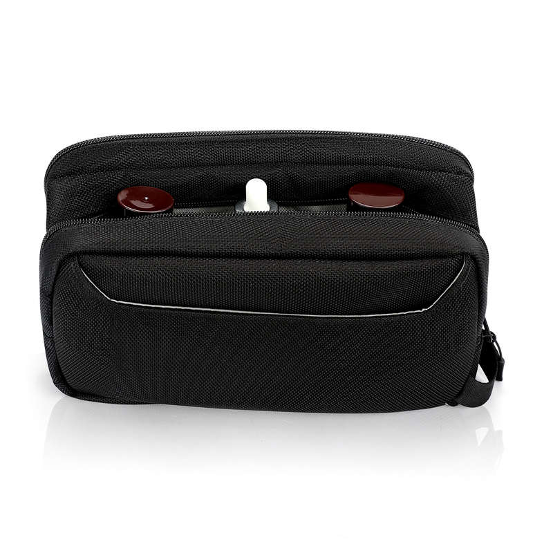 Bolso de higiene personalizado para viajes Bolso Eco-friendly Organizador cosmético colgante 3 capas