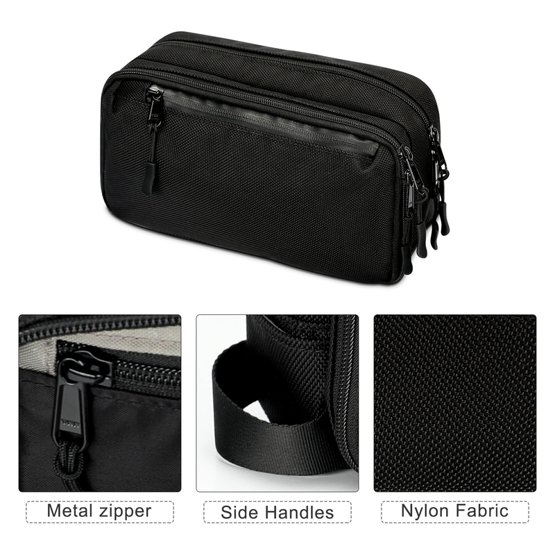 Bolso de higiene personalizado para viajes Bolso Eco-friendly Organizador cosmético colgante 3 capas