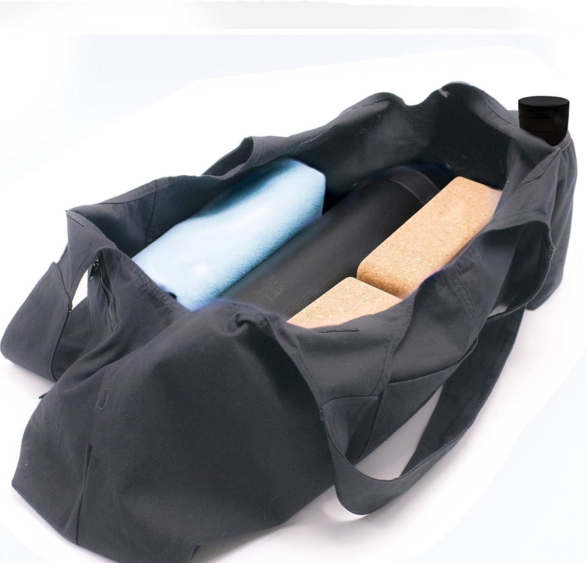 Bolsas de dos bolsas grandes y personalizadas de 13,6 onzas con bolsillos de almacenamiento multifuncionales