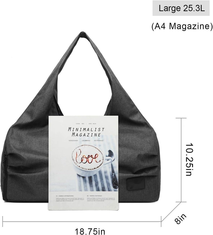 Bolsas personalizadas de yoga con bolsillos de almacenamiento húmedo y seco
