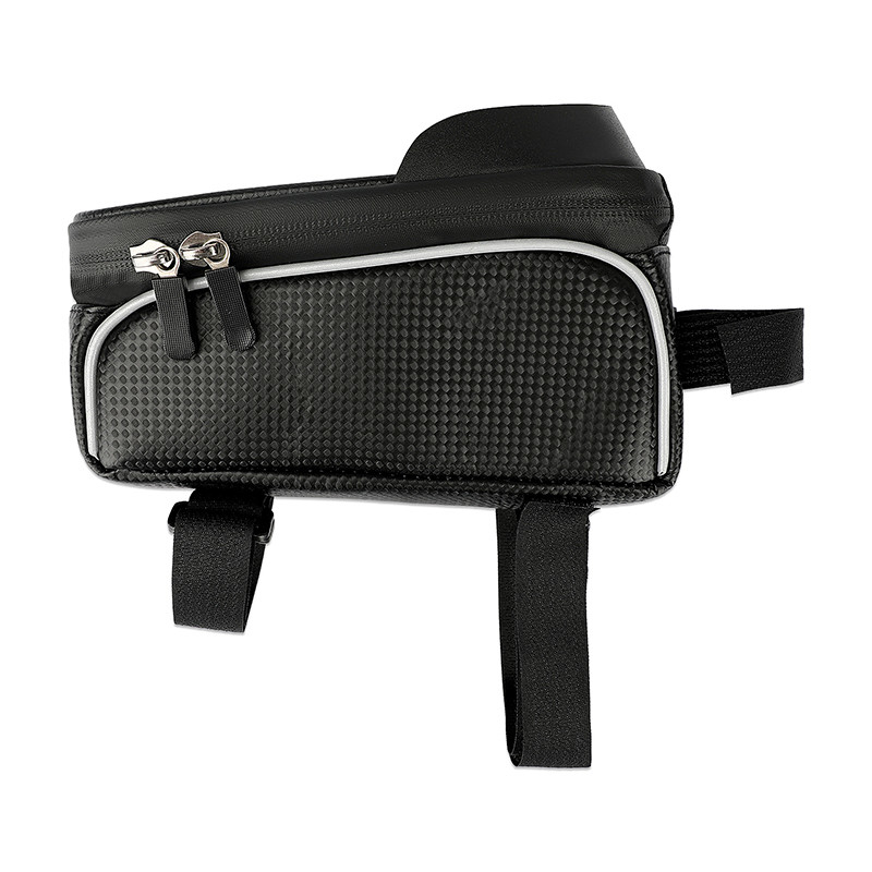 OEM o ODM bolso de teléfono de bicicleta impermeable de marco frontal bolso de bicicleta 8x3x5 