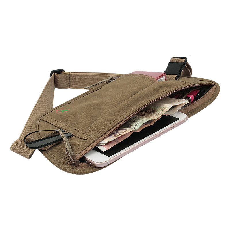 Utilidad Bolso de correr pequeño Bolso de cintura personalizado Bolso de bolso Deportivo Cuerpo delgado 29X14CM