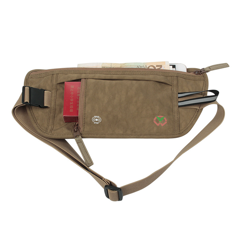 Utilidad Bolso de correr pequeño Bolso de cintura personalizado Bolso de bolso Deportivo Cuerpo delgado 29X14CM