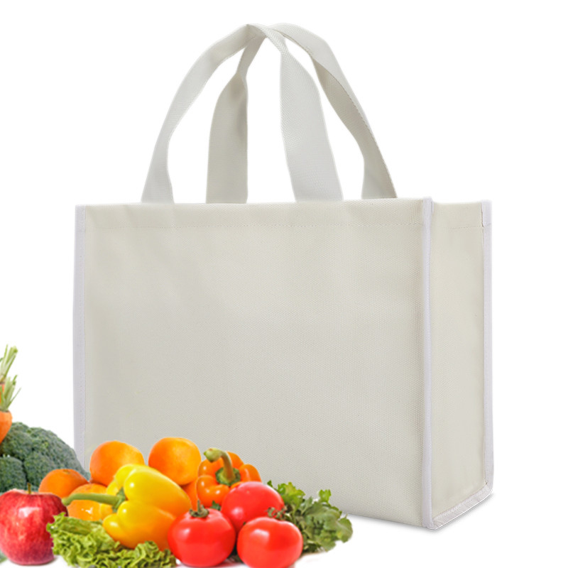 Bolsa de lienzo bolsas de compras personalizadas de venta al por menor de gran tamaño Fondo grueso 4x4x10