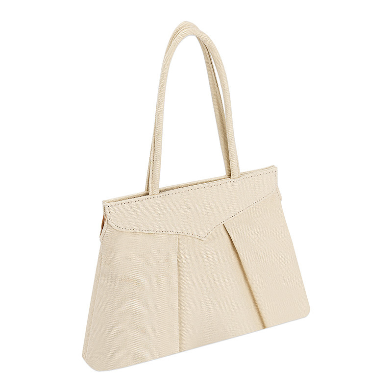 Bolsas de compras ecológicas reutilizables Bolsas de ropa de lona sostenibles Botón de cremallera 10x7