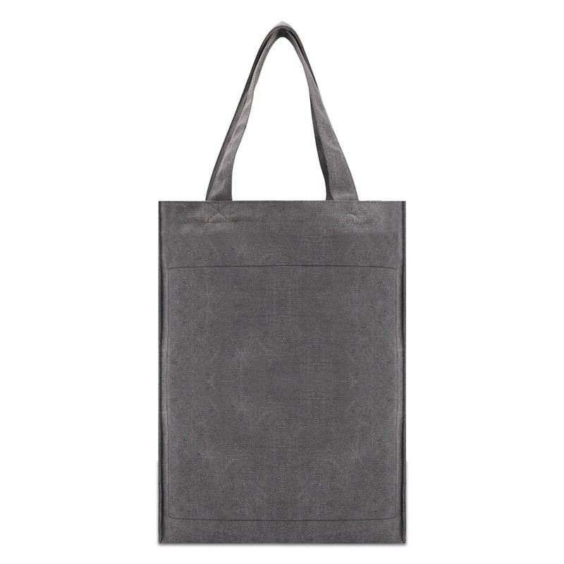 Bolsas de compras personalizadas ecológicas reutilizables Bolsas de mano de lona para mujeres bolsos 13X3X16