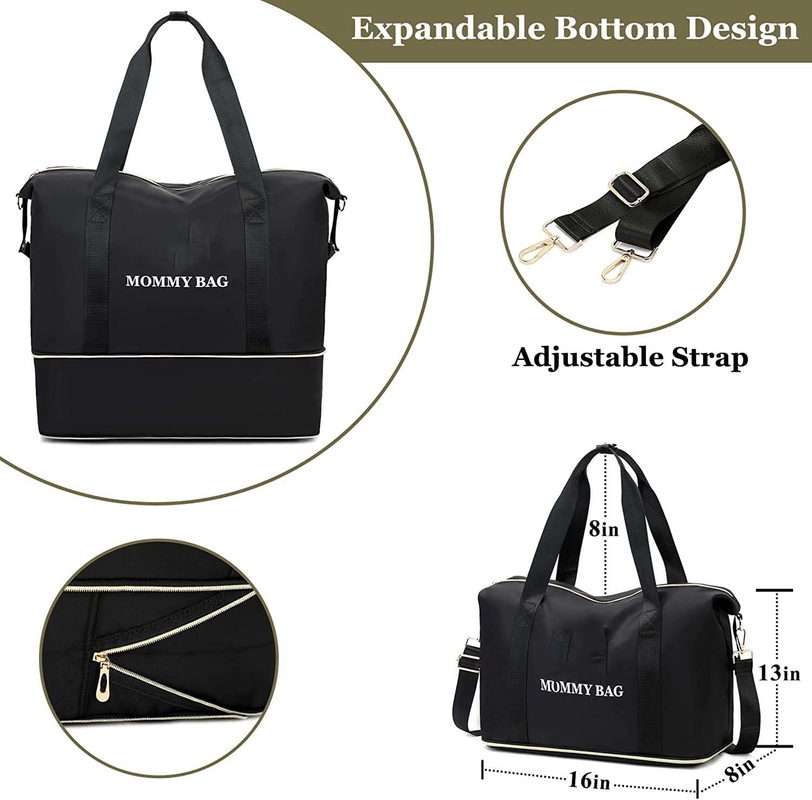 Bolsas de pañales suaves y lindas Bolsas de botellas aisladas pequeñas para recién nacidos personalizadas