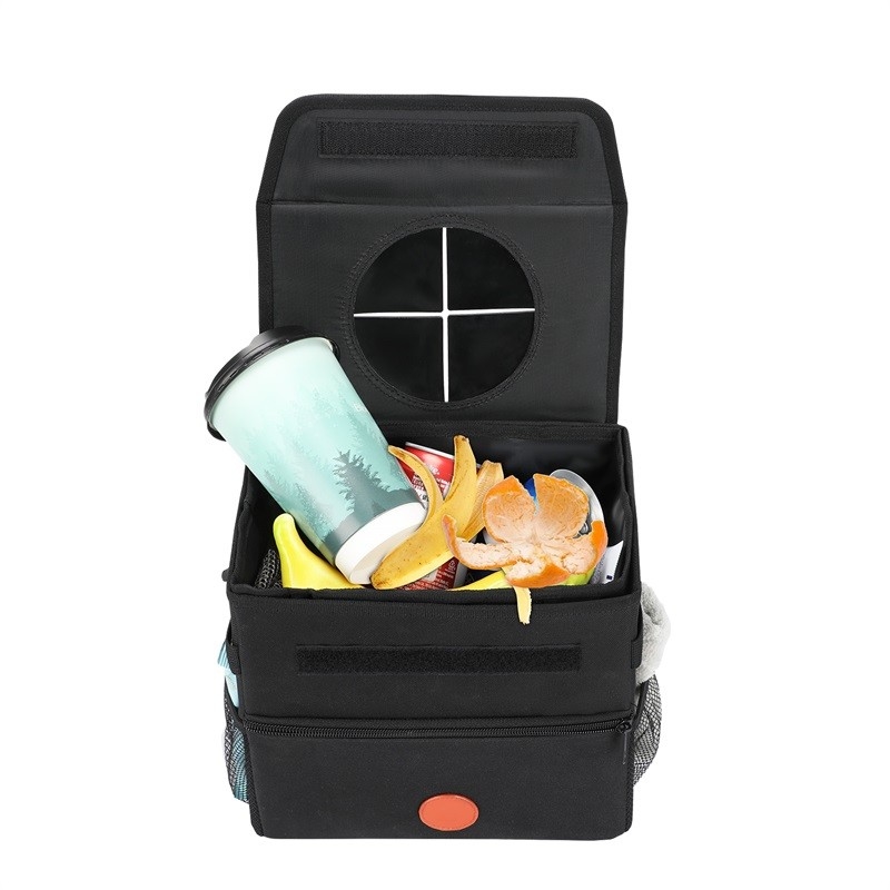 Bolso de almacenamiento para automóviles organizador a prueba de fugas interior Bolso de basura para automóviles basura 9.5x5.5 