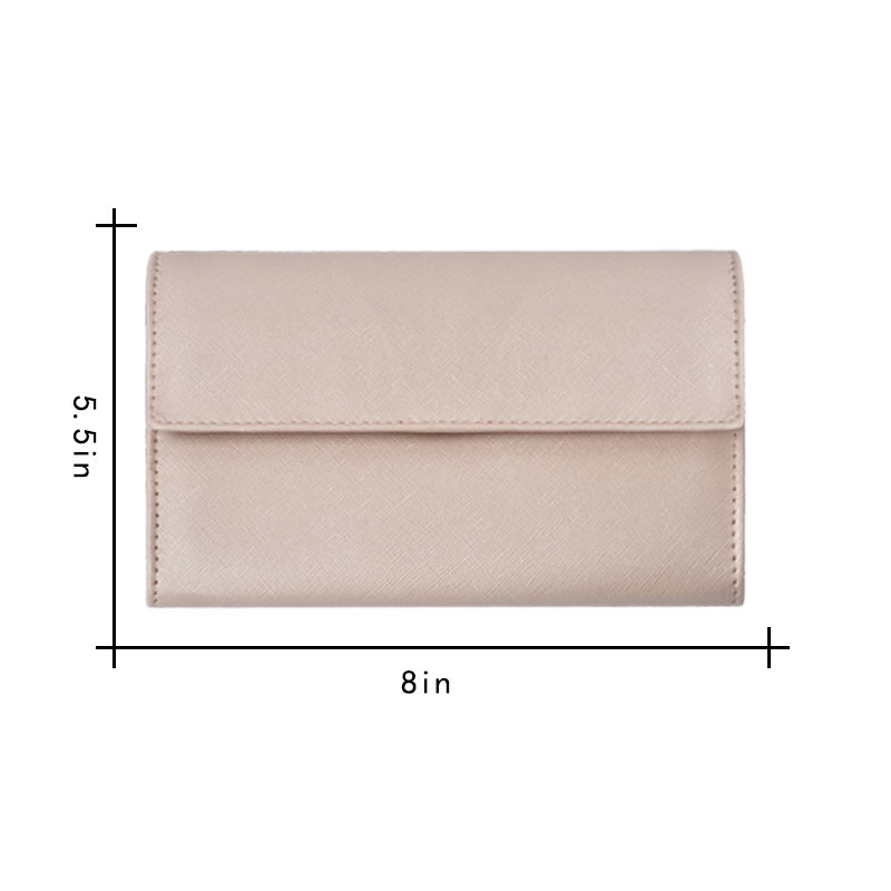 Maquillaje Joyería Bolso de viaje organizador portátil 8x5x1